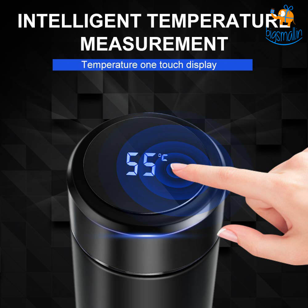 Smart Digital Water Bottle with LED Temperature