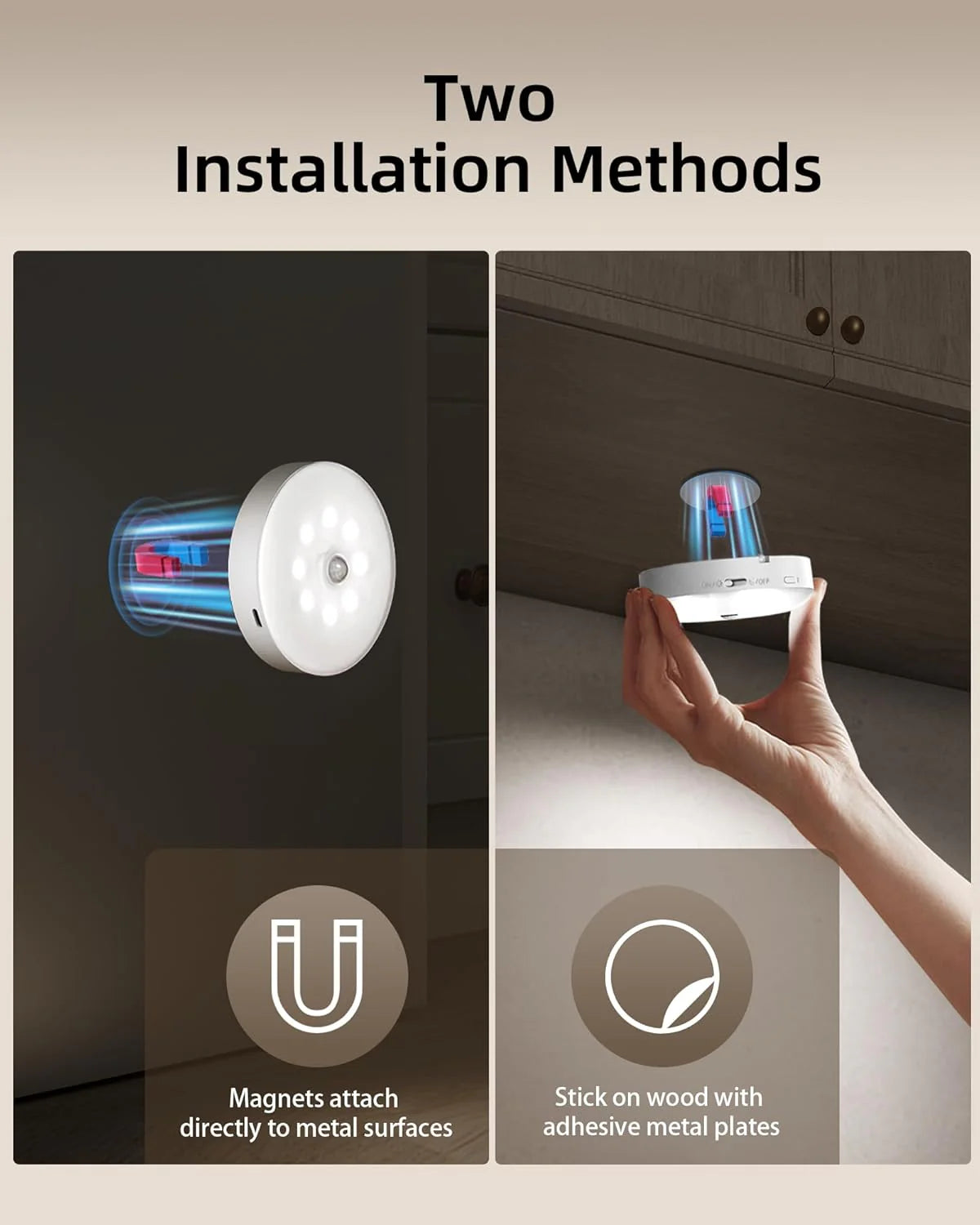Motion Sensor LED Touch Light upto 110 hours Battery Life